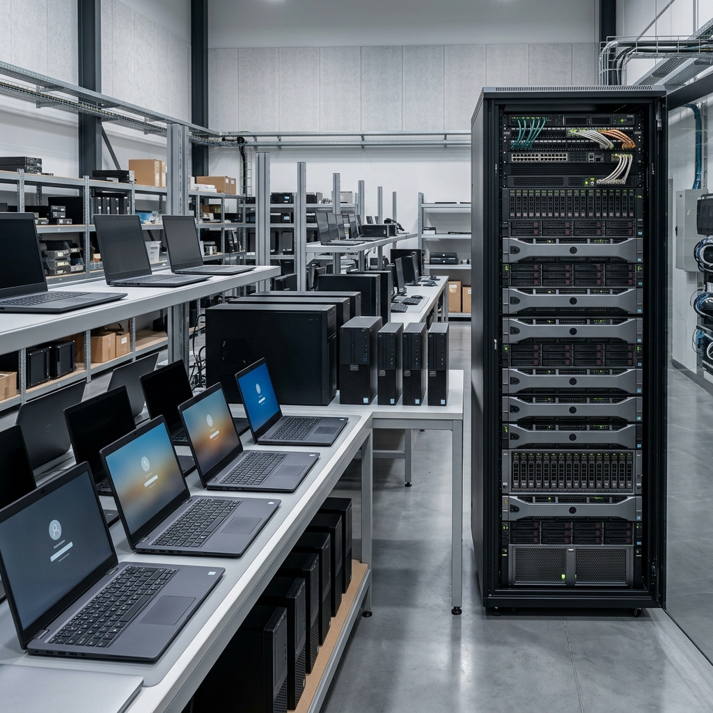 Enterprise IT equipment, servers, and computer hardware
